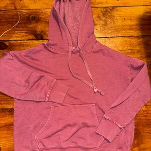 American Eagle Outfitters Faded Red Hoodie